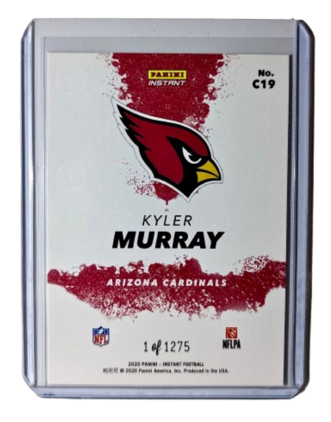 Kyler Murray 2020 Panini NFL Instant My City #19 Football Card 1 of 1275