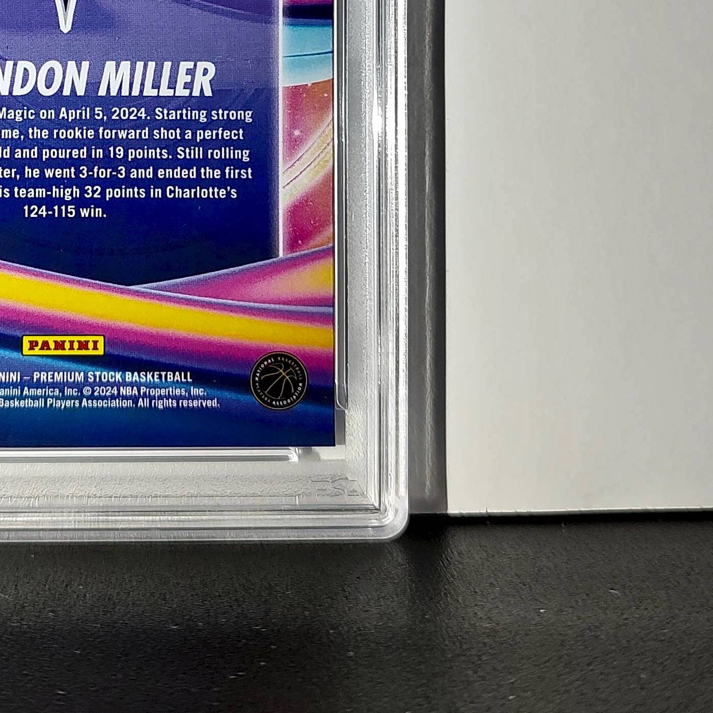 Brandon Miller 2023 Panini Hoops Premium Anti Gravity #11 PSA 10 Gem Mint