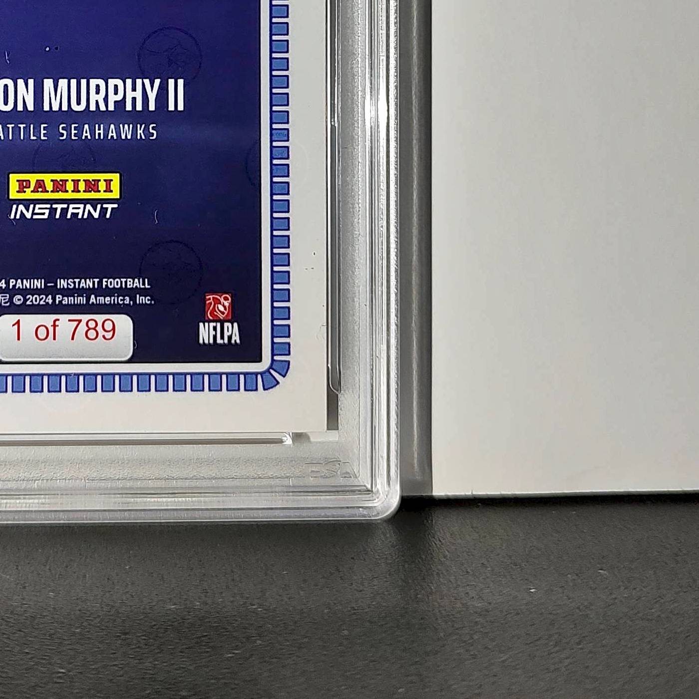 Byron Murphy II 2023 Panini Draft Night #NFLDN-3 Rookie Seattle Seahawks PSA 10