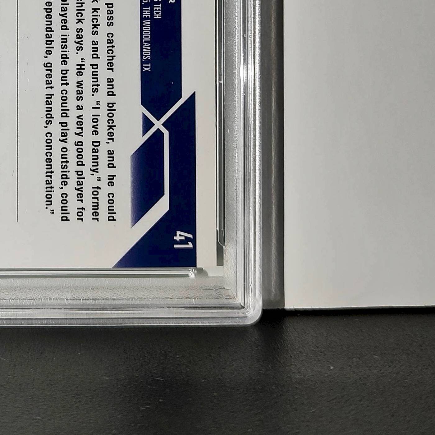 Danny Amendola 2023 Topps Chrome #41 Green Refractor 77/99 PSA 10 Gem Mint