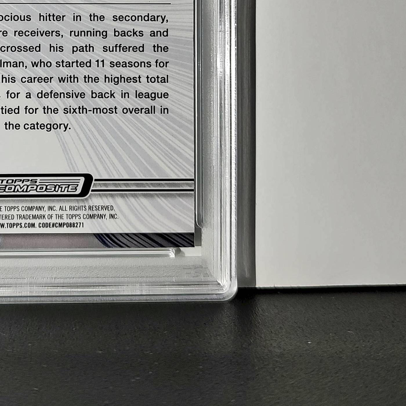 Charles Tillman 2023 Topps Resurgence High Voltage #68 PSA 8 NM-MT