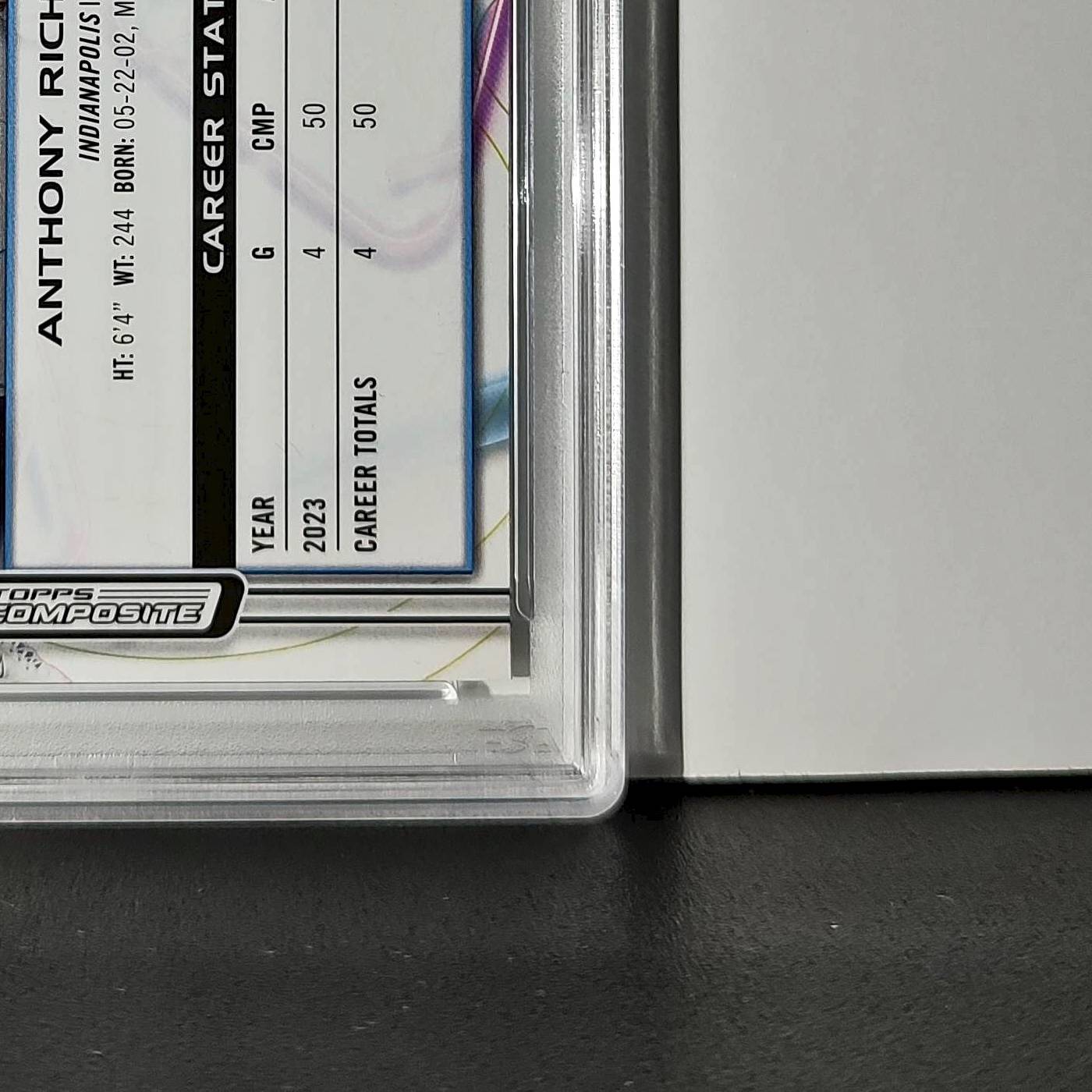 Anthony Richardson Rookie 2023 Topps Chrome Cosmic #253 PSA 9 Mint