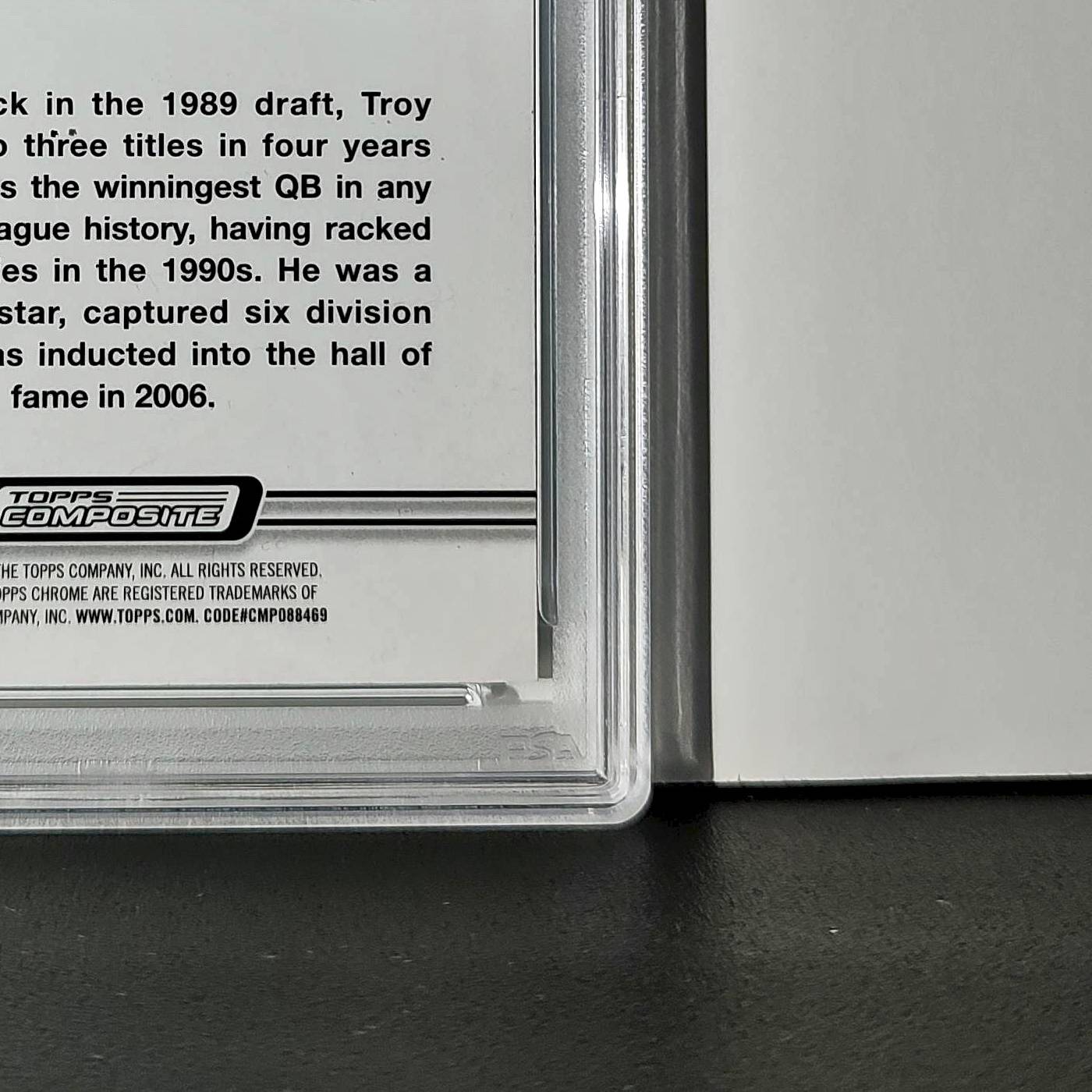 Troy Aikman 2023 Topps Chrome ALL-ETCH #CAE-5 PSA 8 NM-MT