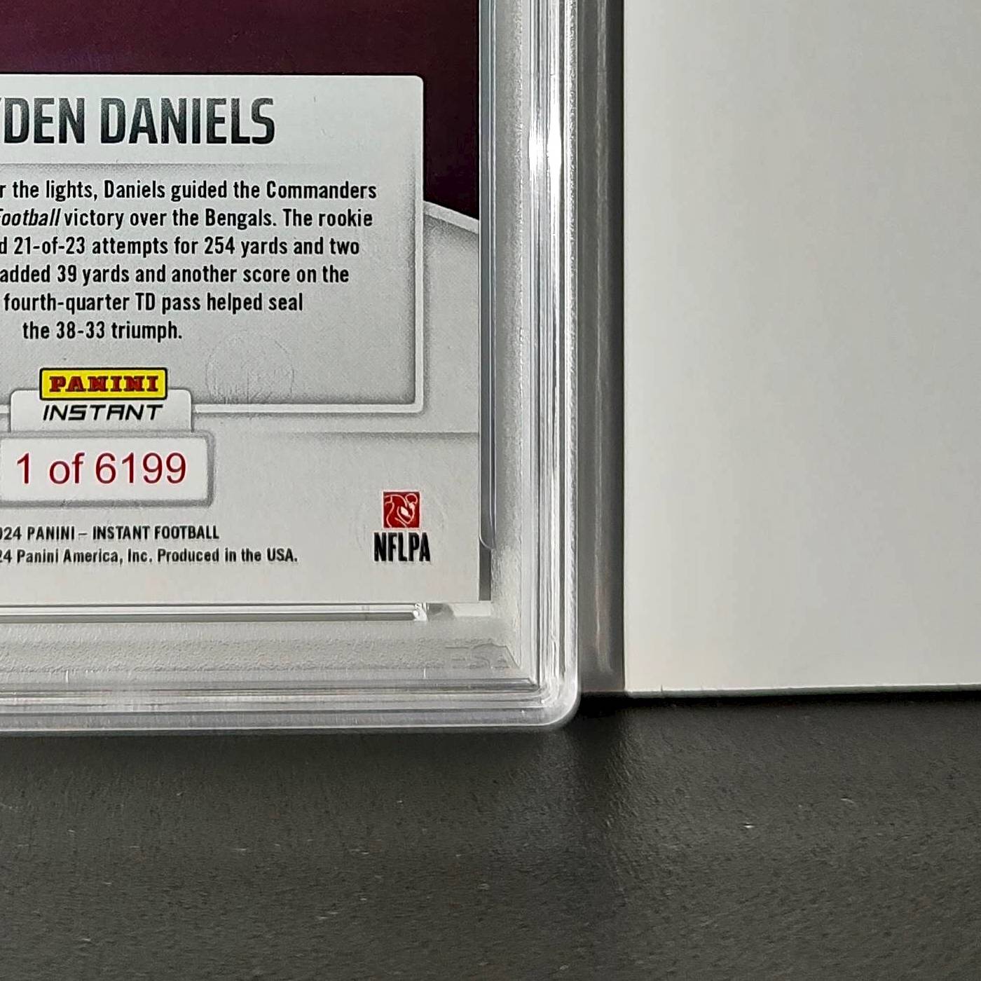 Jayden Daniels Rookie 2024 Panini Instant NFL #54 PSA 10 Gem Mint