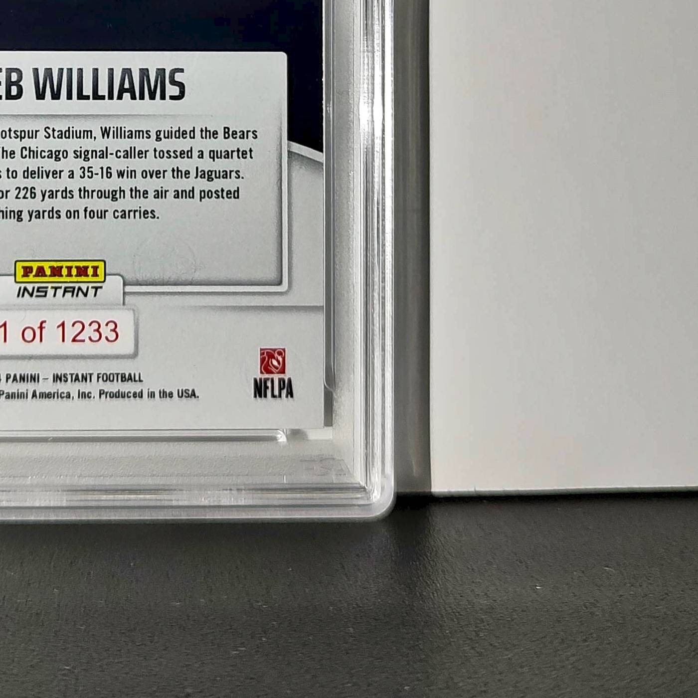 Caleb Williams Rookie 2024 Panini Instant NFL #81 PSA 10 Gem Mint