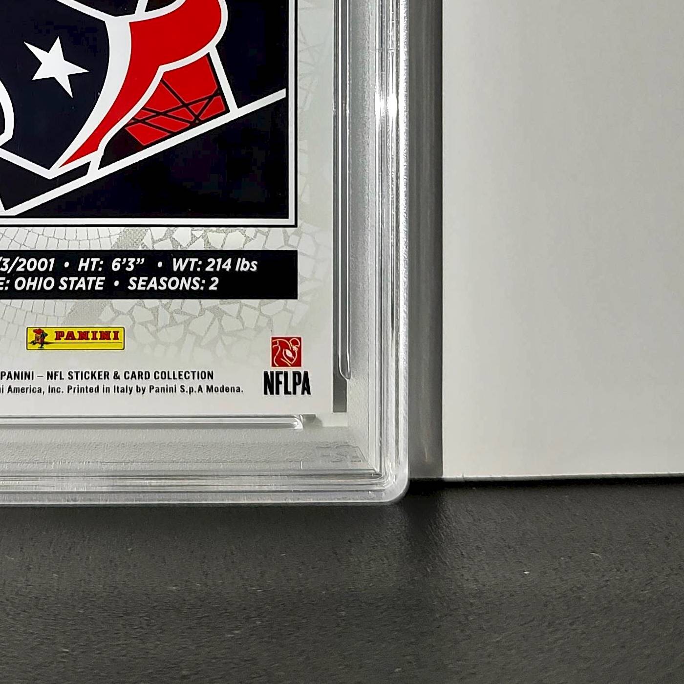 C.J. Stroud 2024 Panini Sticker Collection #32 PSA 8 NM-MT