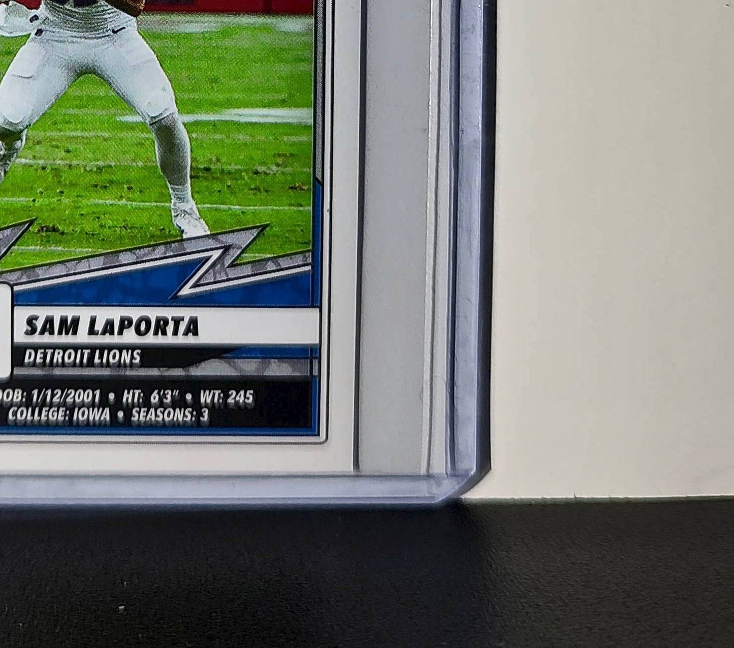 Sam LaPorta 2025 Panini NFL #382 Sticker Detroit Lions