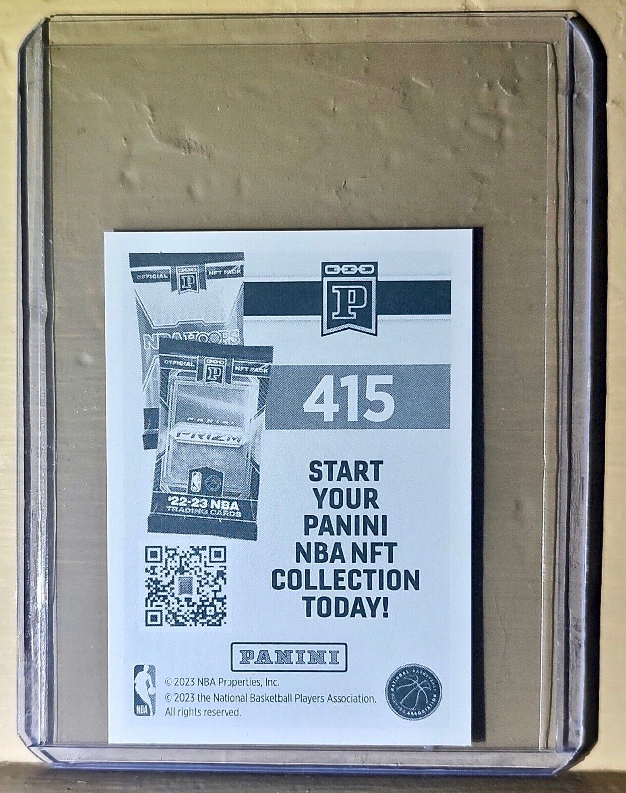 2023-24 Shai Gilgeous-Alexander Panini NBA Basketball #415 Sticker Thunder