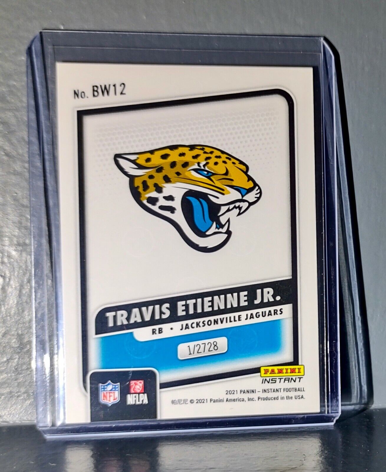 Travis Etienne Jr. 2021 Panini NFL Black and White Rookies #12 Card 1/2728