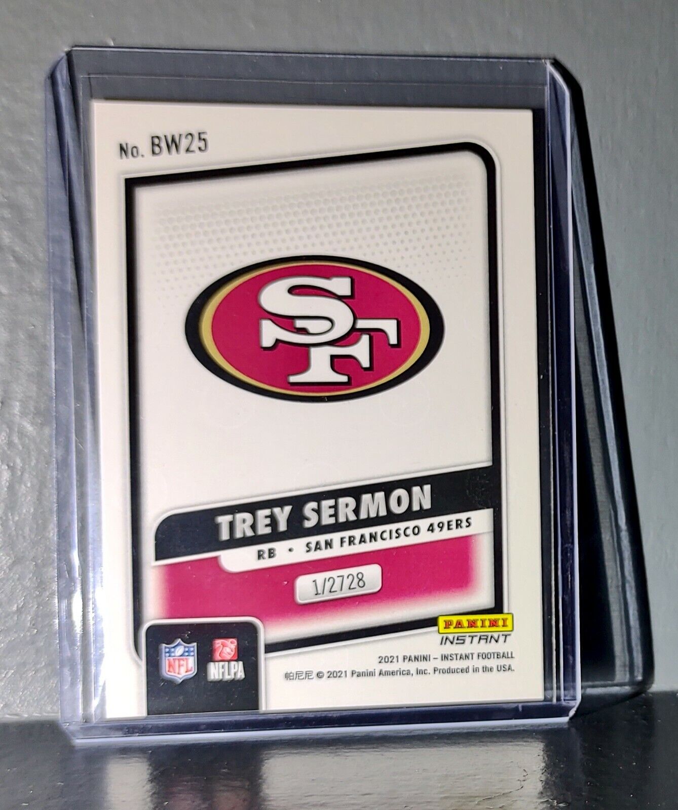 Trey Sermon 2021 Panini NFL Black and White Rookies #25 Card 1/2728