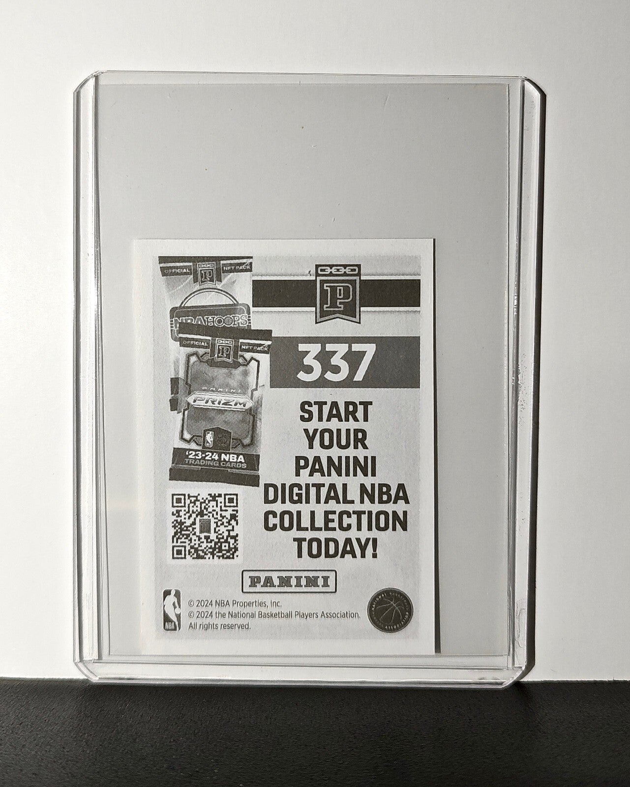 Jabari Smith Jr. 2024-25 Panini NBA #337 Sticker Card Houston Rockets