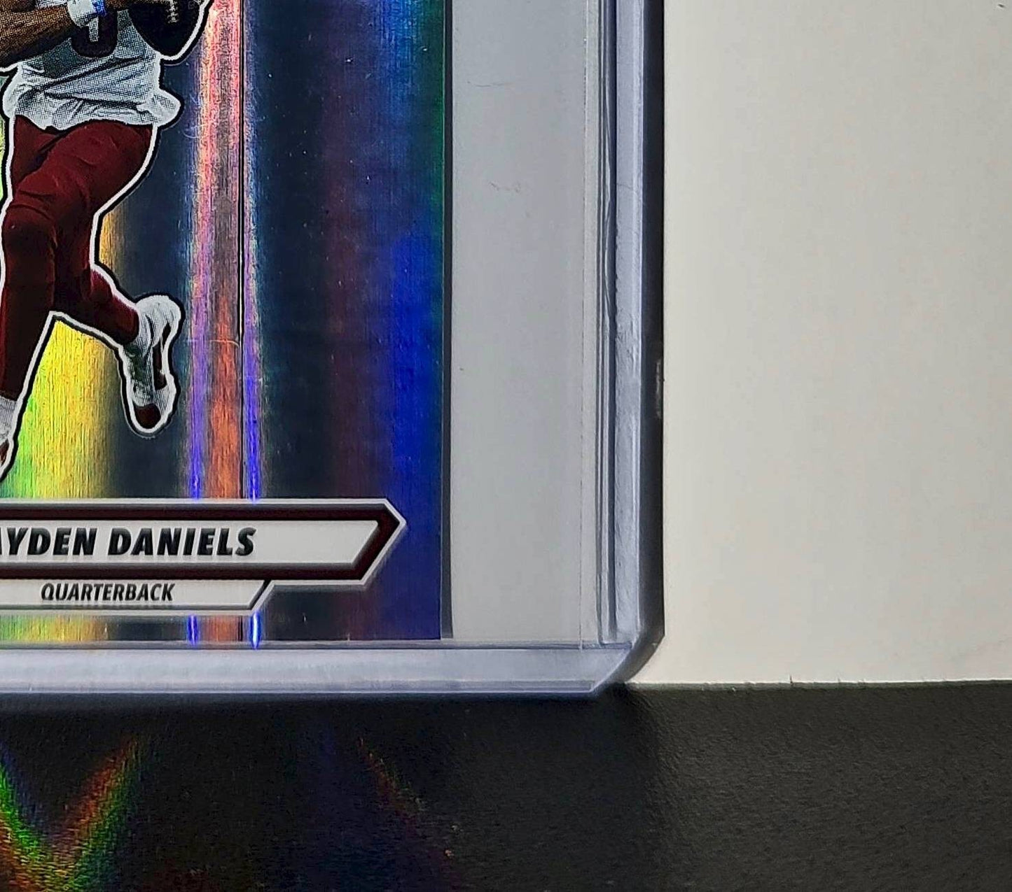 Jayden Daniels 2025 Panini NFL #343 Foil Sticker Commanders