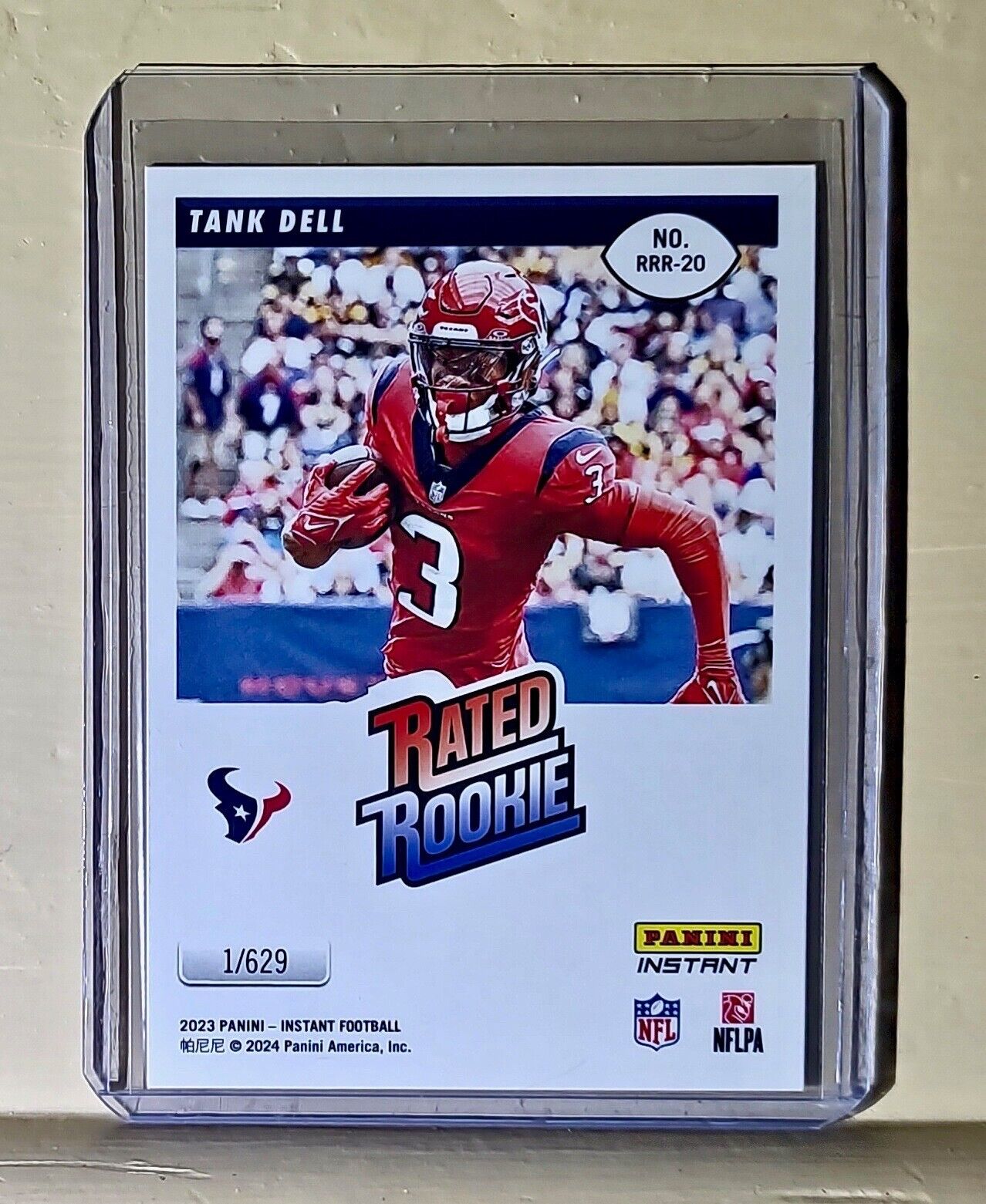 Tank Dell 2023 Panini NFL Rated Rookie Retro #20 Football Card Texans 1/629