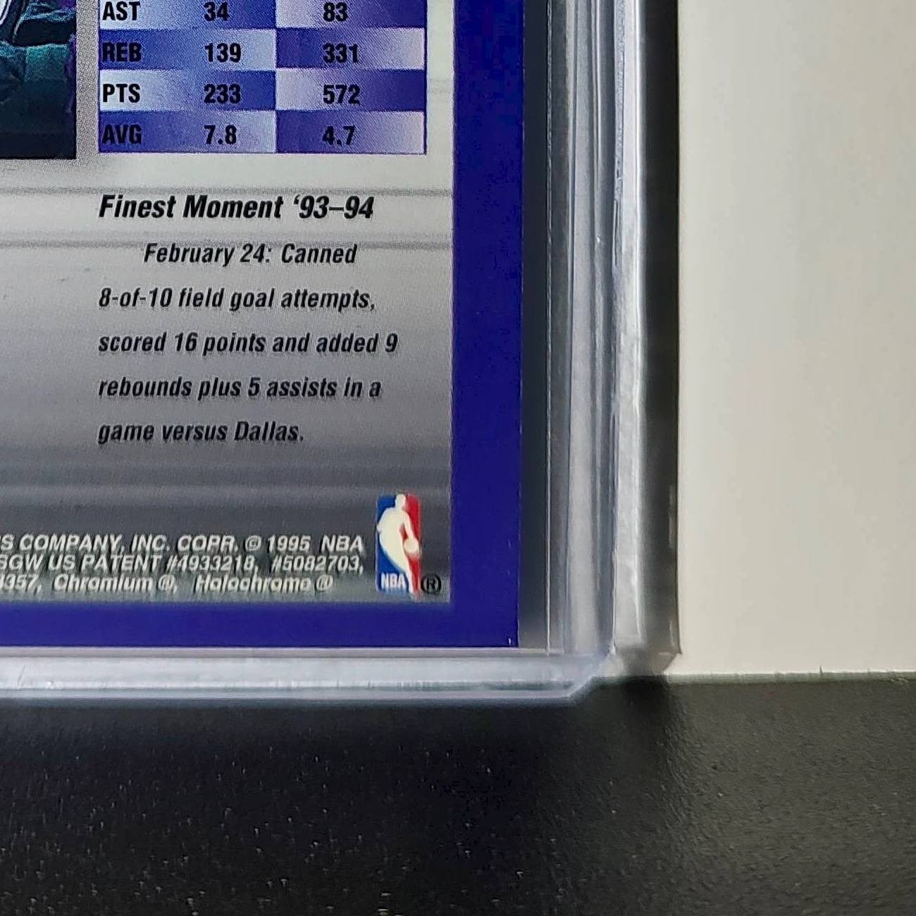 Marty Conlon 1994-95 Topps Finest #271 Basketball Card