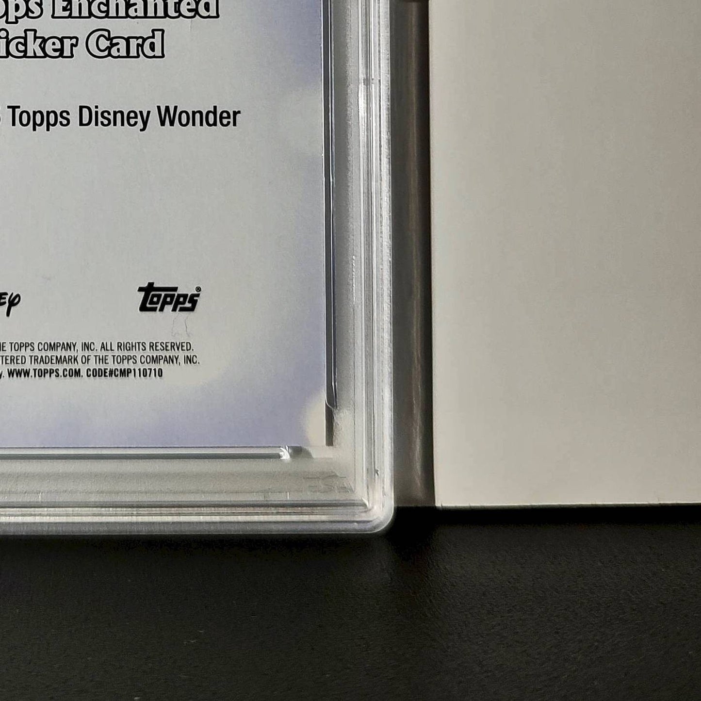 Merlin 2025 Topps Disney #ES-11 Enchanted Sticker Card PSA 9