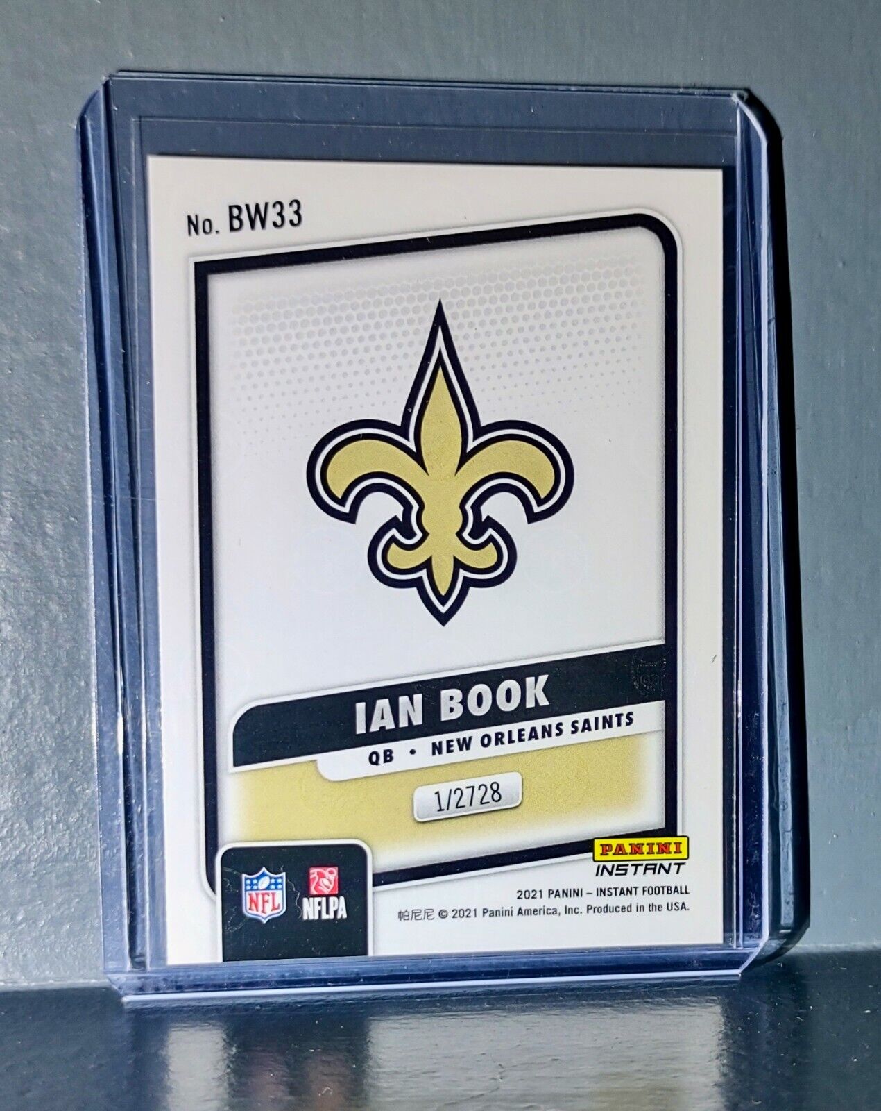 Ian Book 2021 Panini NFL Black and White Rookies #33 Card 1/2728