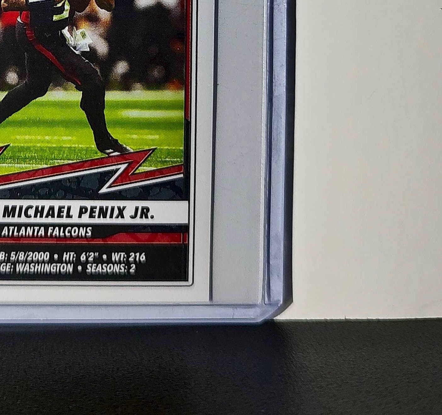 Michael Penix Jr. 2025 Panini NFL #424 Sticker Atlanta Falcons