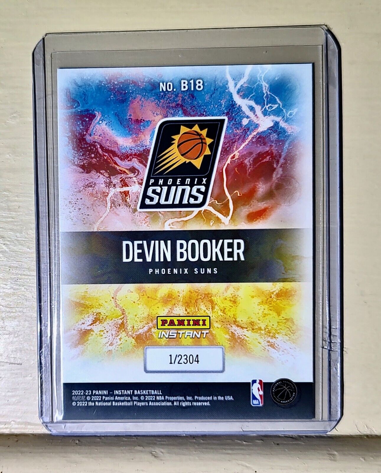 Devin Booker 2022-23 Panini NBA Breakaway #18 Basketball Card 1/2304