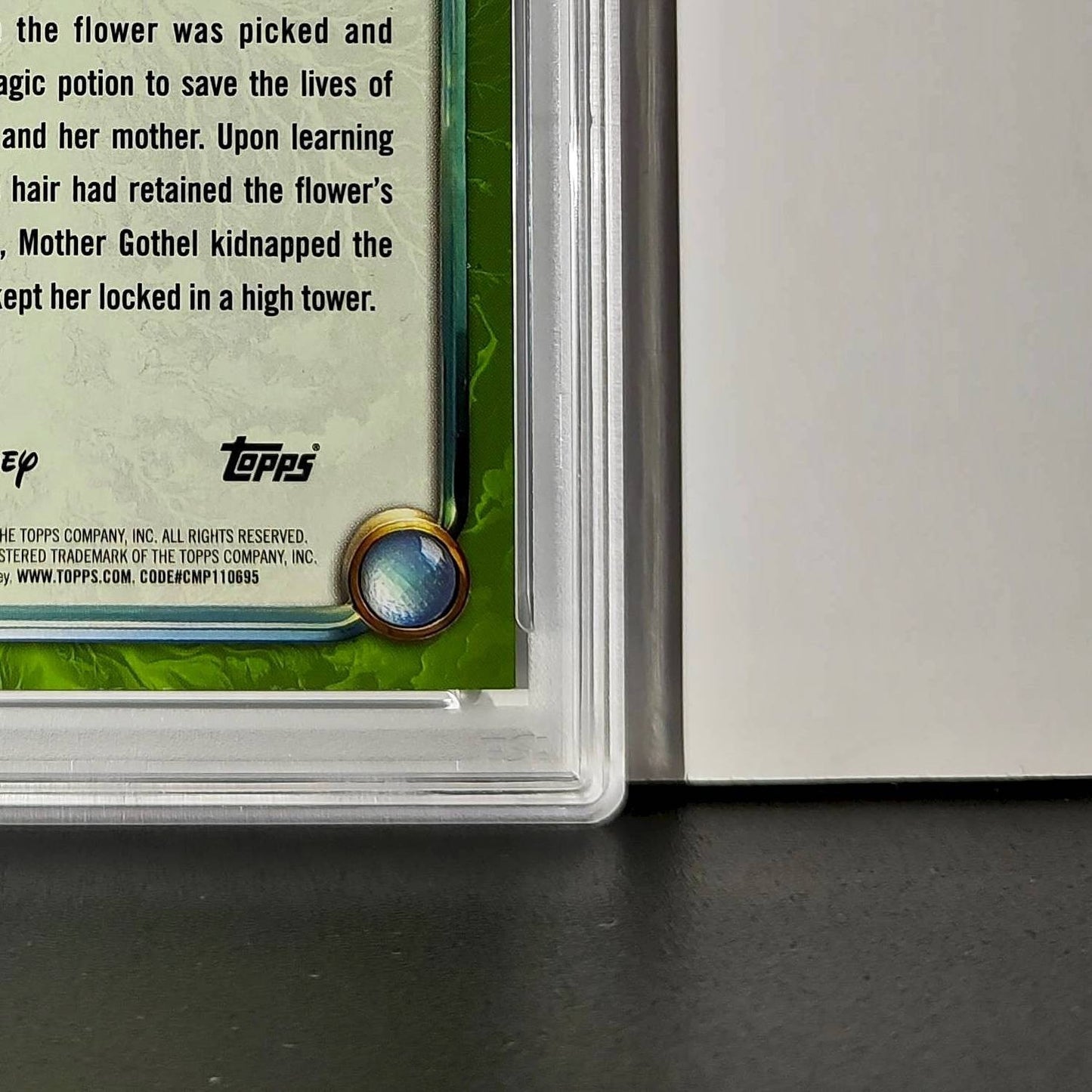 Mother Gothel 2025 Topps Disney Wonder #181 Card Tangled PSA 8