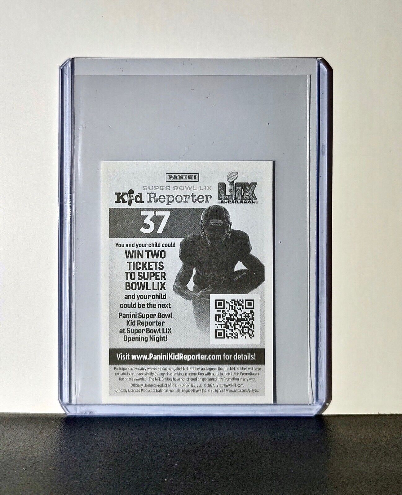 Trent McDuffie 2024 Panini NFL Sticker #37 Super Bowl Kansas City Chiefs