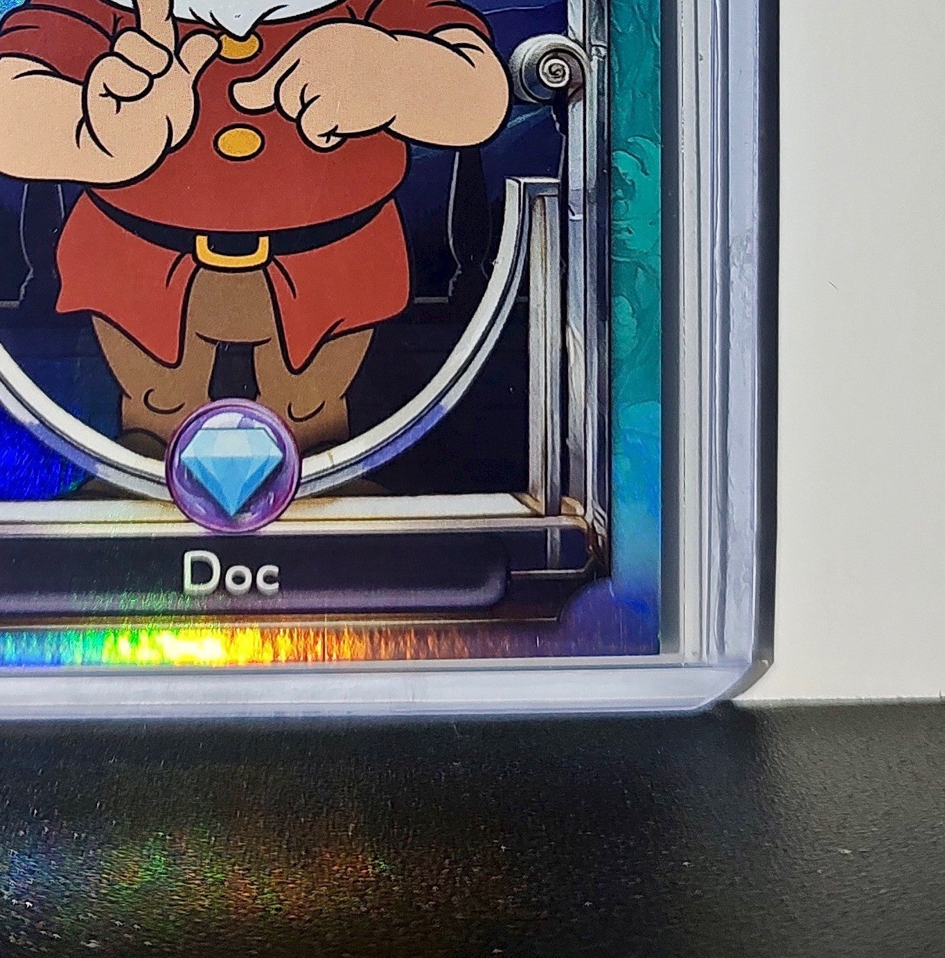 Doc 2025 Topps Disney Wonder #101 Diamond Card Snow White and the Seven Dwarfs