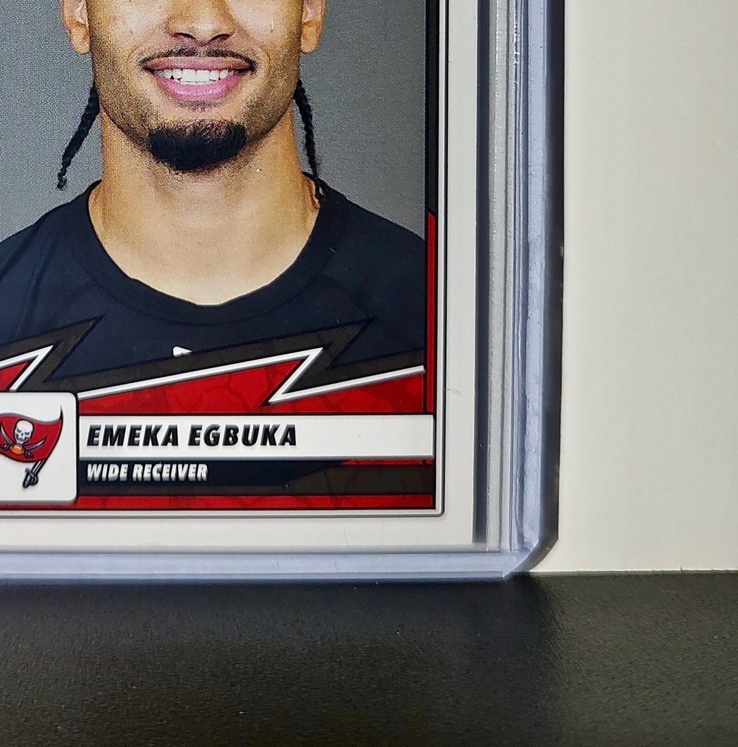 Emeka Egbuka Rookie 2025 Panini NFL #78 Sticker Card Tampa Bay Buccaneers