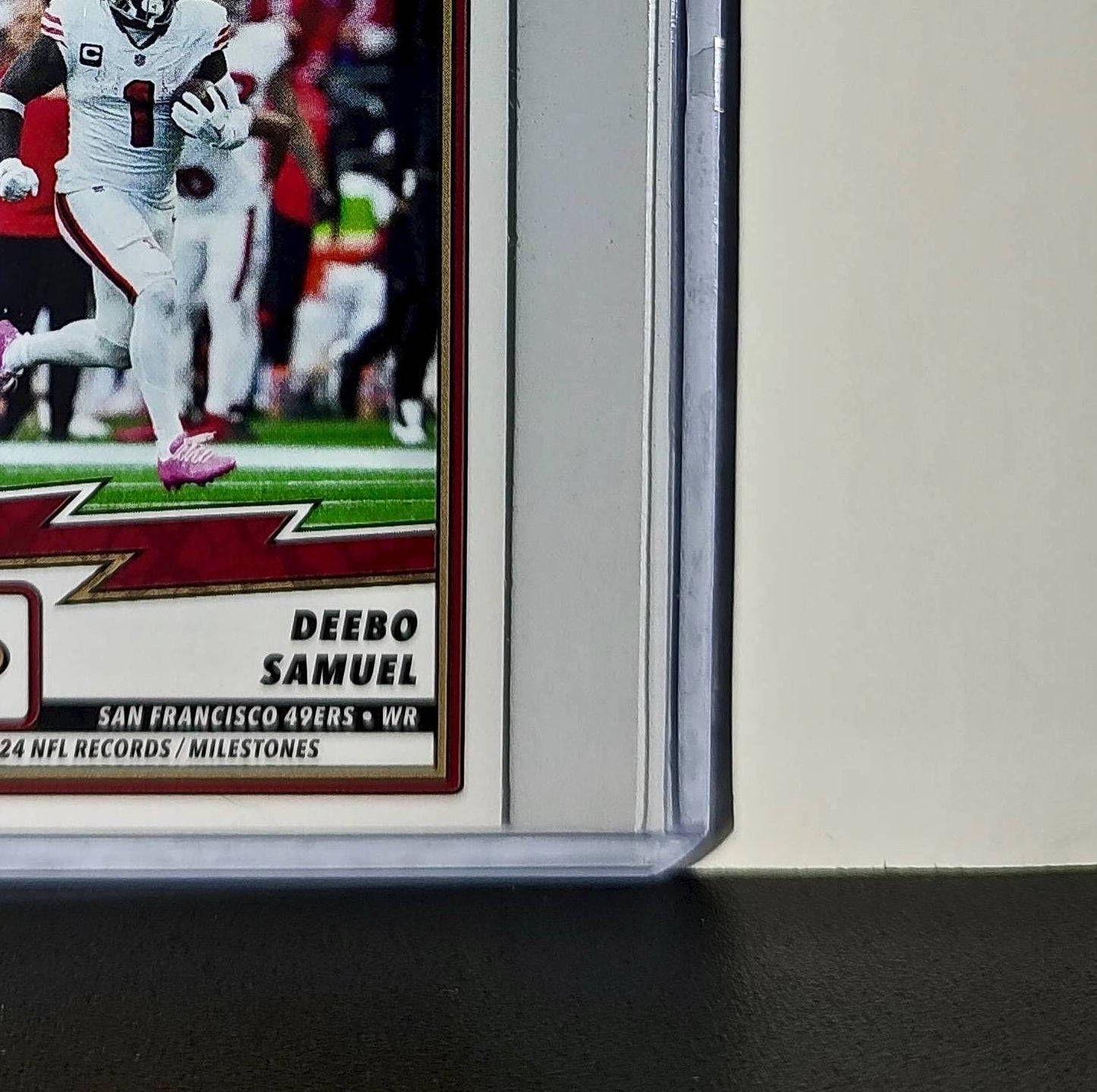 Deebo Samuel 2025 Panini NFL #21 Record/Milestone Sticker