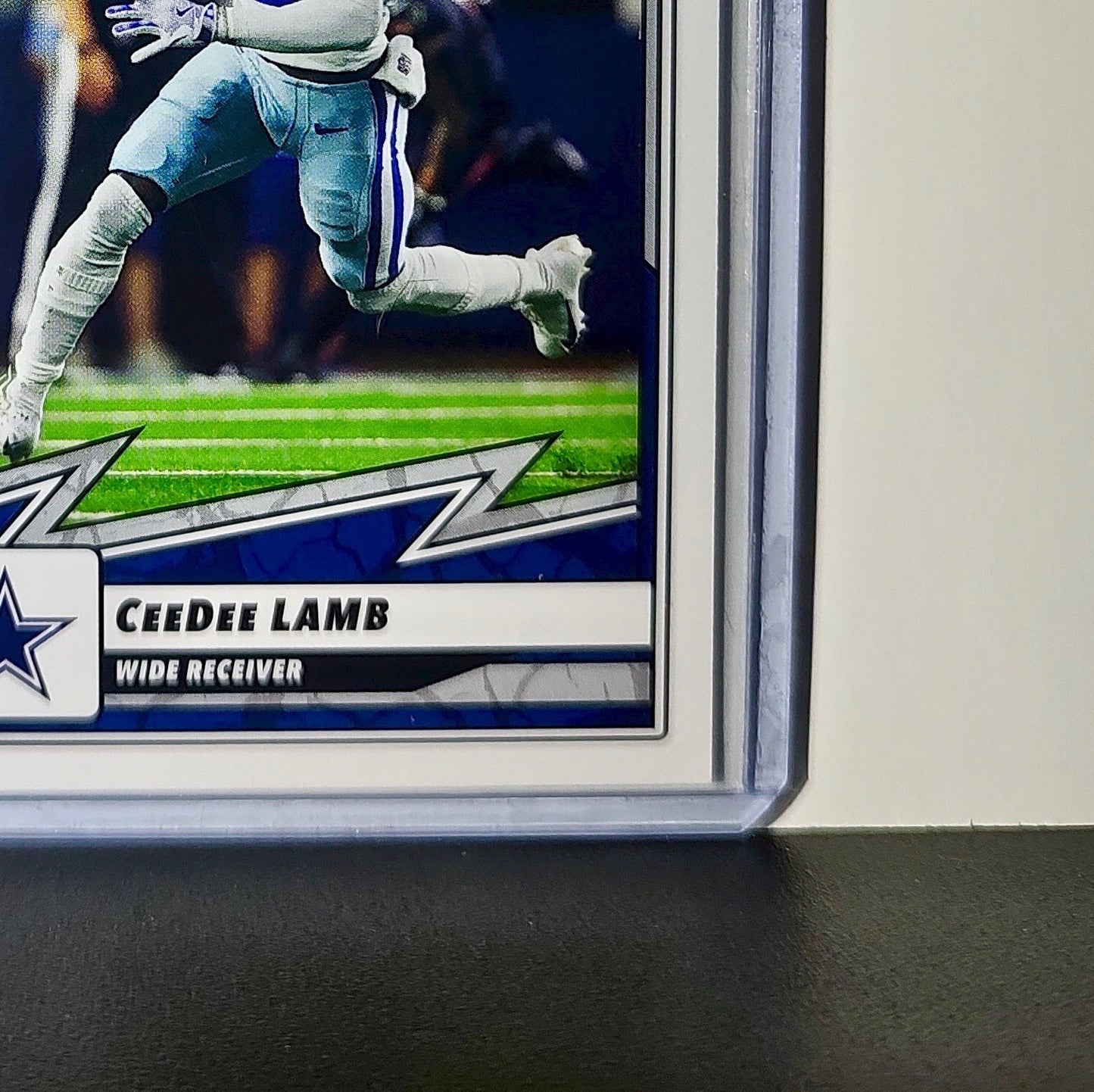 CeeDee Lamb 2025 Panini NFL #55 Sticker Card Dallas Cowboys