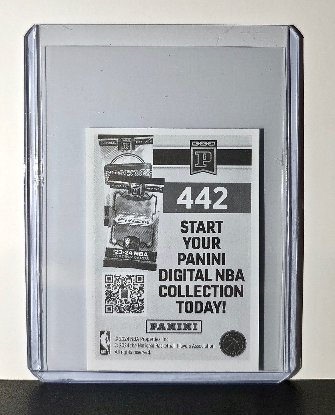 Jerami Grant 2024-25 Panini NBA #442 Sticker Card Portland Trail Blazers