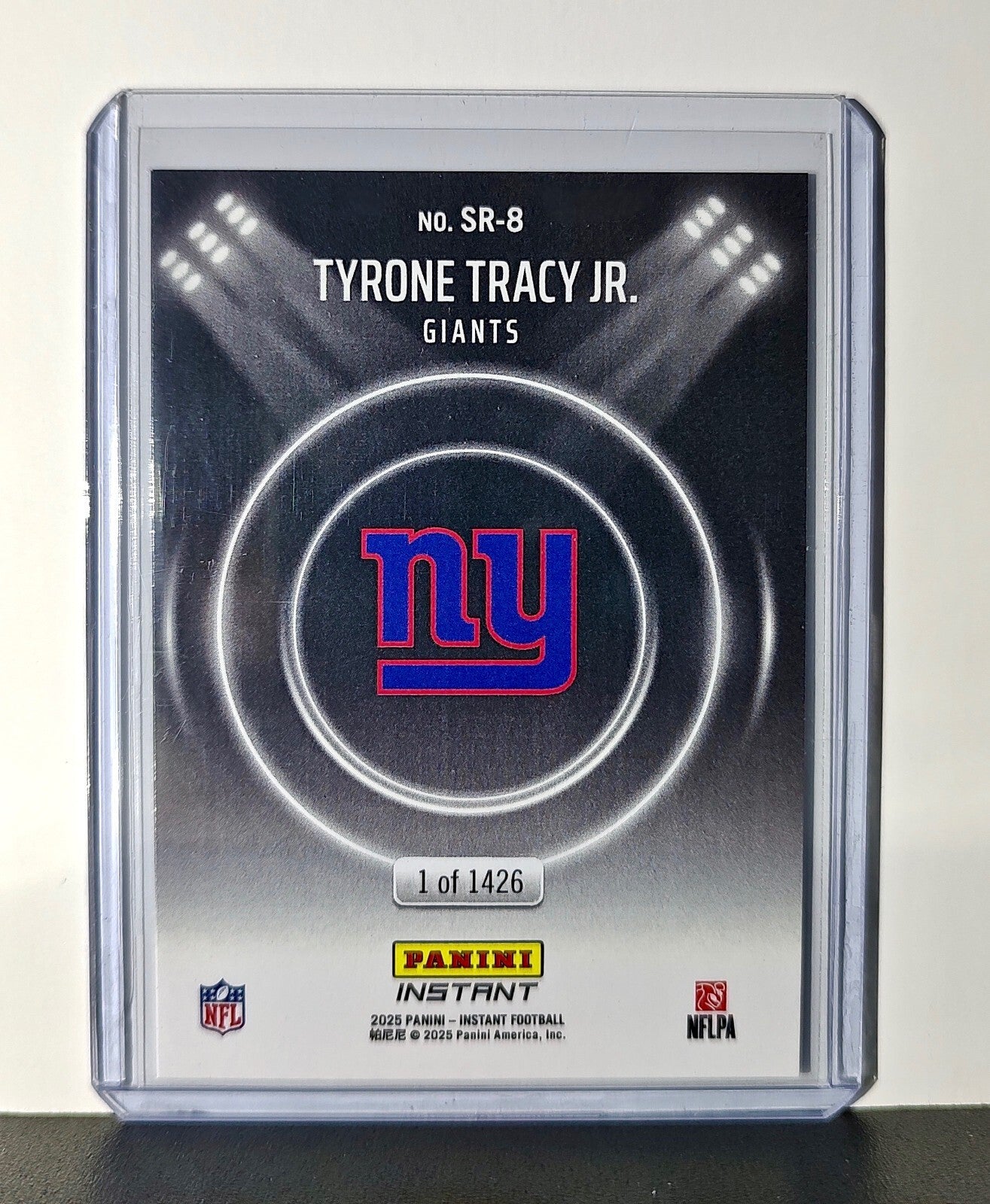 Tyrone Tracy Jr Rookie 2024 Panini Spotlight Rookies NFL #8 Card Giants 1 of 142