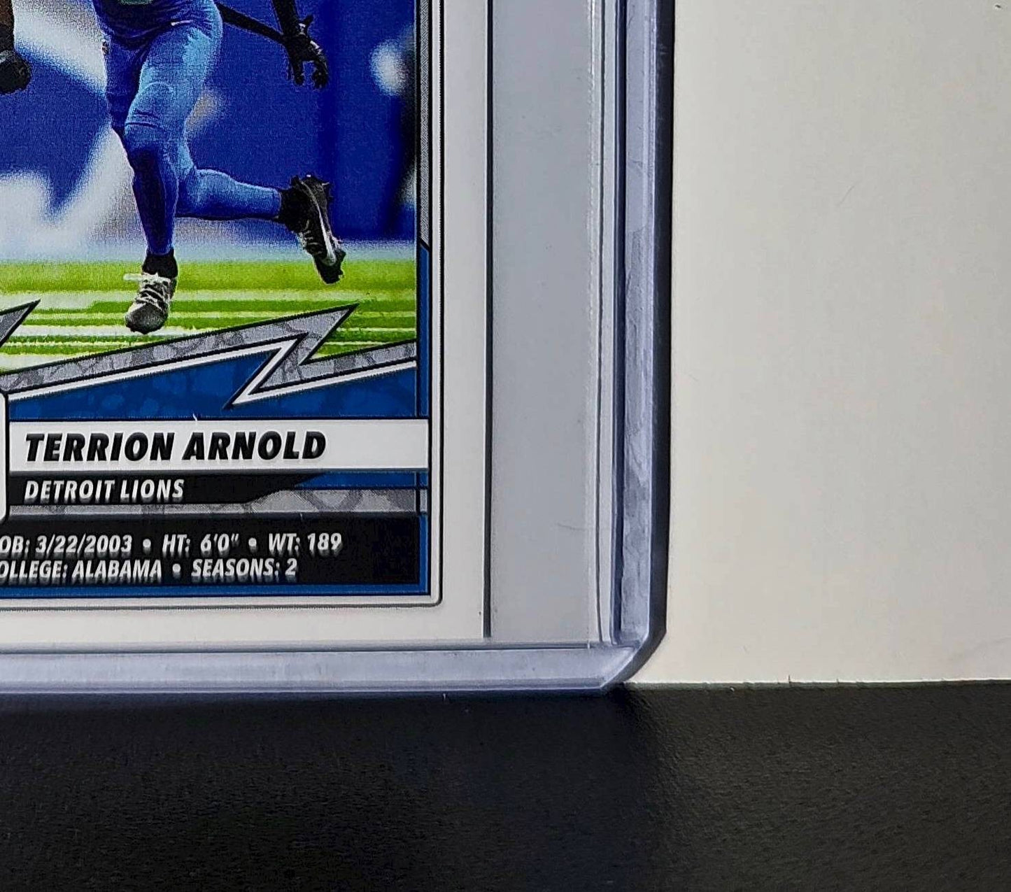 Terrion Arnold 2025 Panini NFL #386 Sticker Detroit Lions