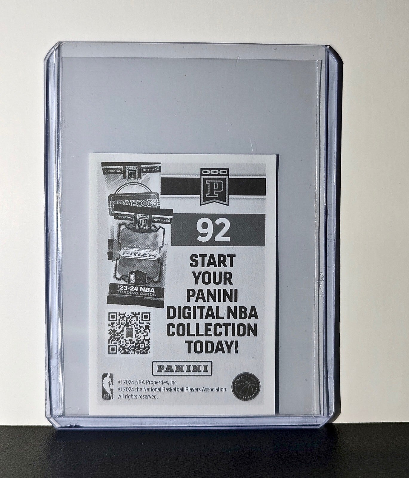 Bub Carrington Rookie Draft 2024-25 Panini NBA #92 Sticker Washington Wizards