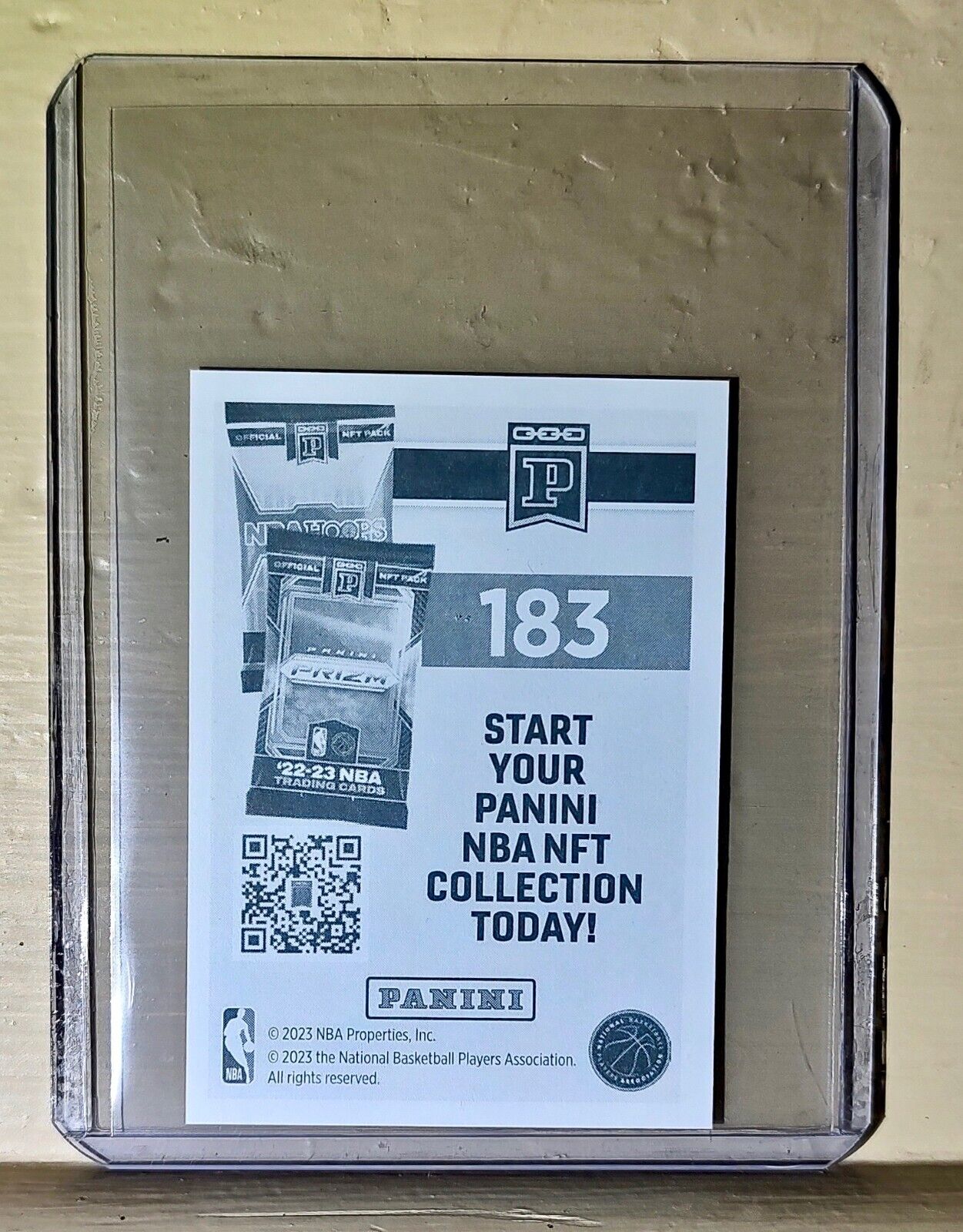 2023-24 Jalen Duren Panini NBA Basketball #183 Sticker Detroit Pistons