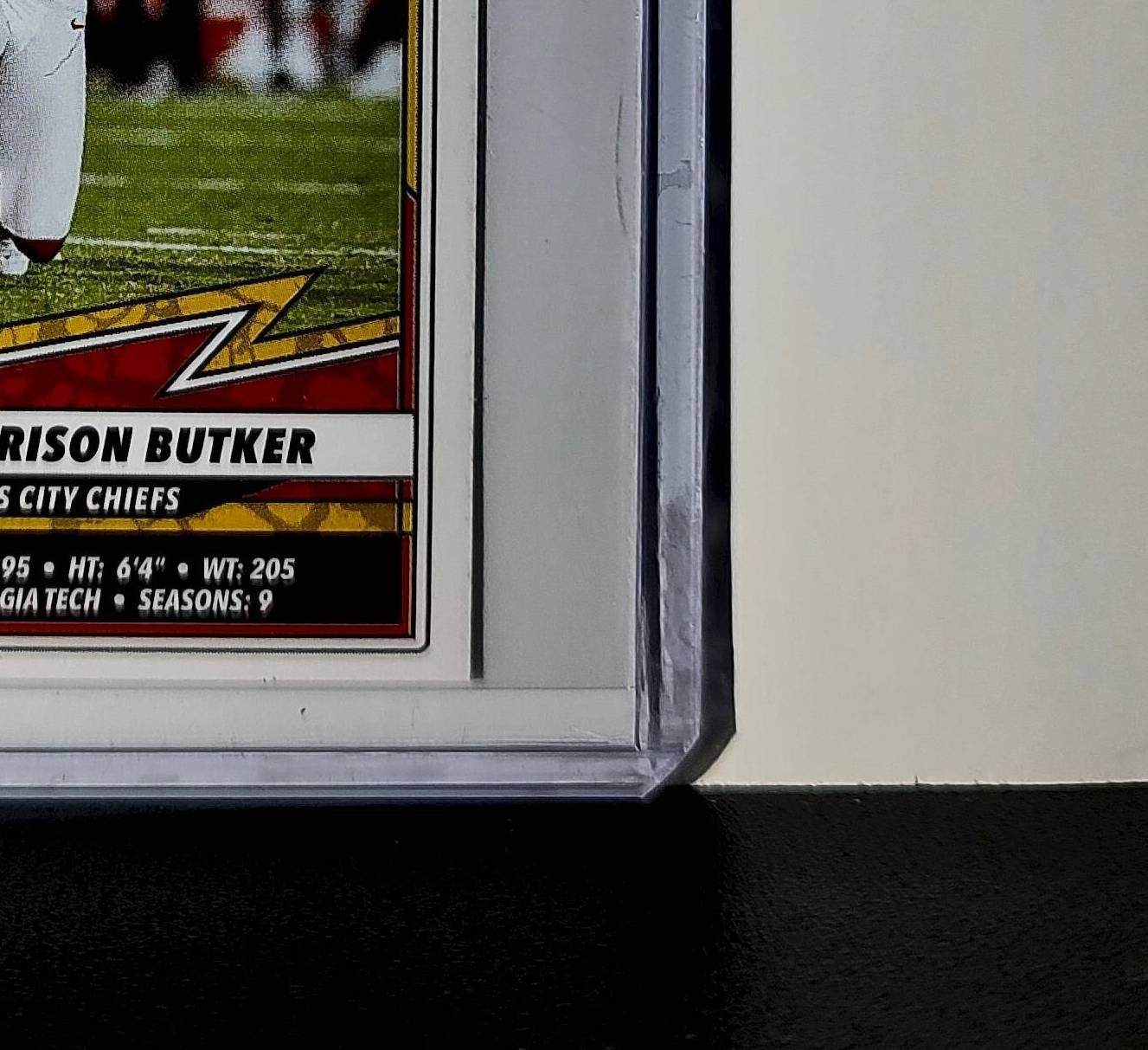Harrison Butker 2025 Panini NFL #260 Sticker Kansas City Chiefs