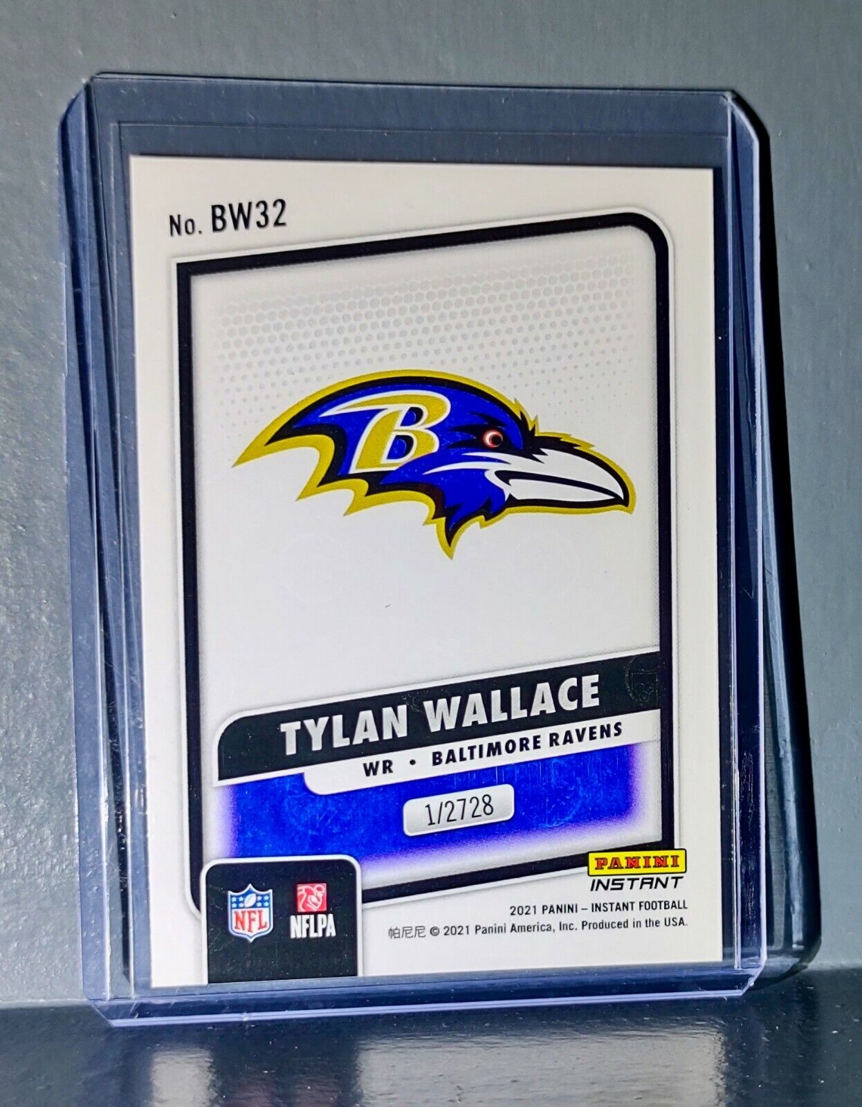 Tylan Wallace 2021 Panini NFL Black and White Rookies #32 Card 1/2728
