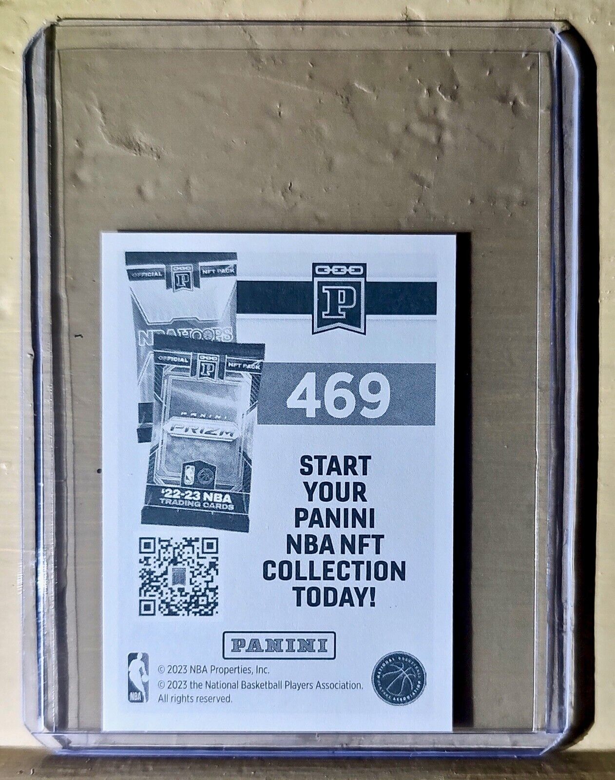 2023-24 Malaki Branham Panini NBA Basketball #469 Sticker San Antonio Spurs