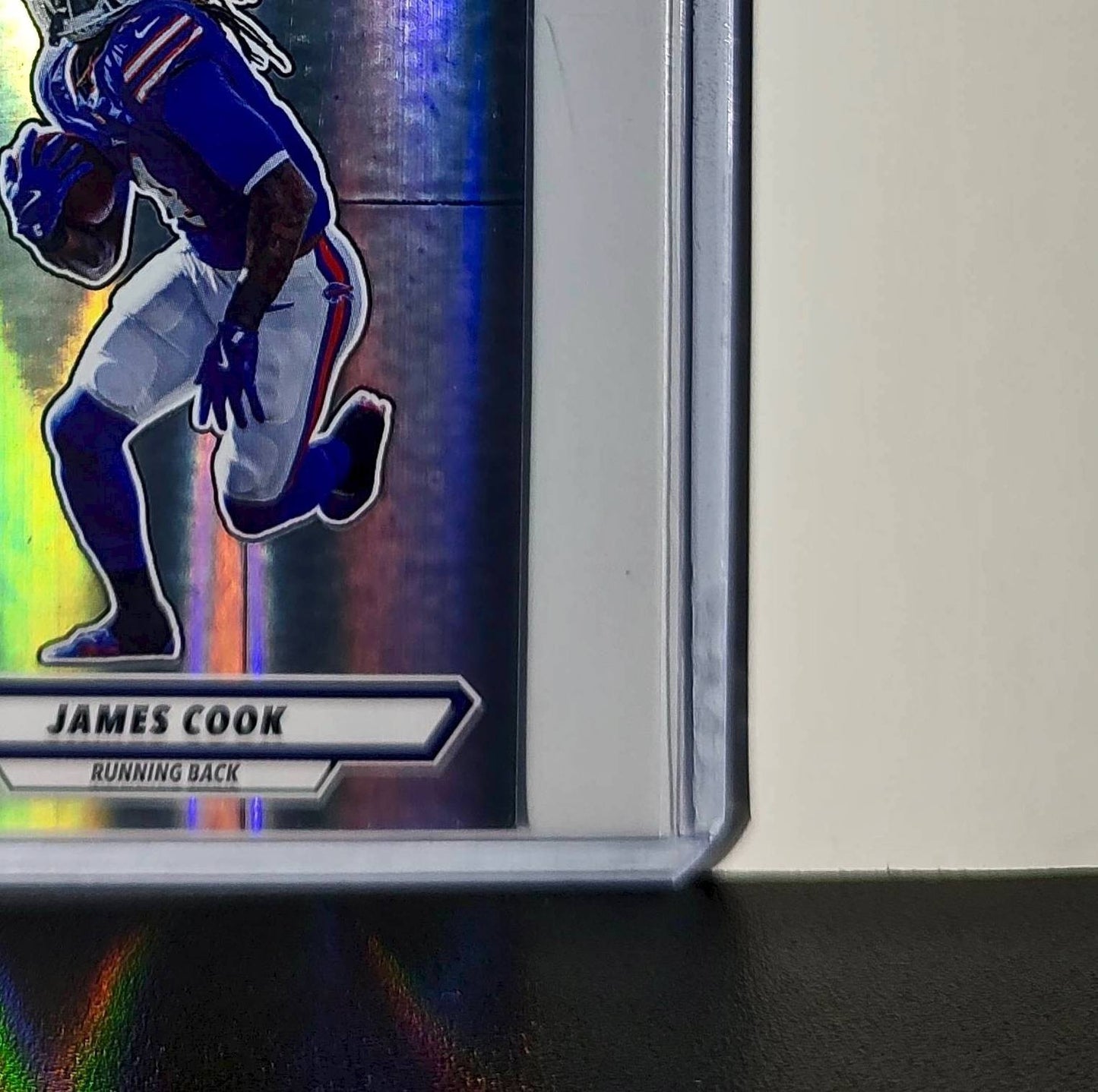 James Cook 2025 Panini NFL #39 Foil Sticker Buffalo Bills