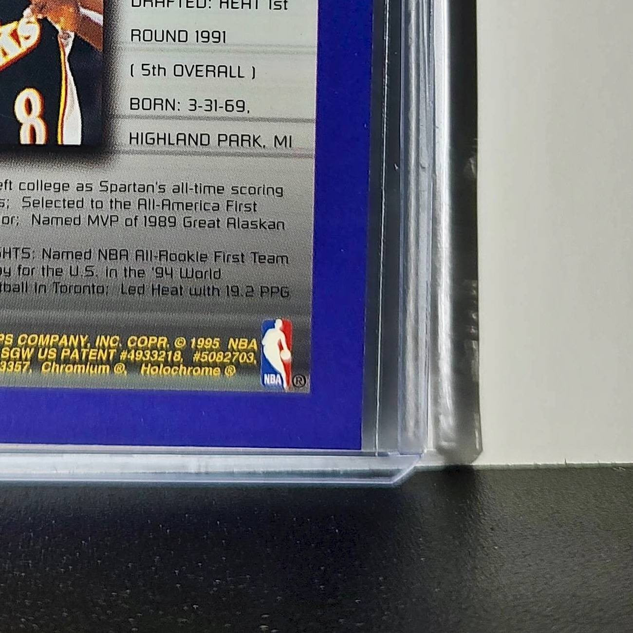 Steve Smith 1994-95 Topps Finest #254 Collegiate Best