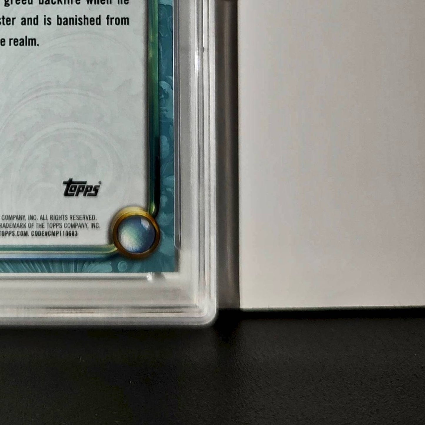 Duke of Weselton 2025 Topps Disney Wonder #148 Diamond Card Frozen PSA 7