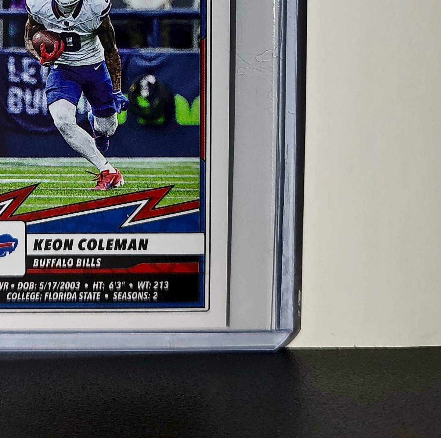 Keon Coleman 2025 Panini NFL #45 Sticker Buffalo Bills