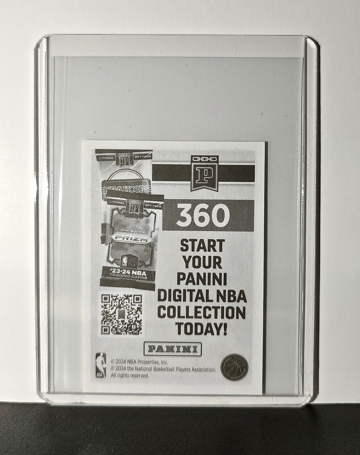 Anthony Davis 2024-25 Panini NBA #360 Sticker Card Los Angeles Lakers