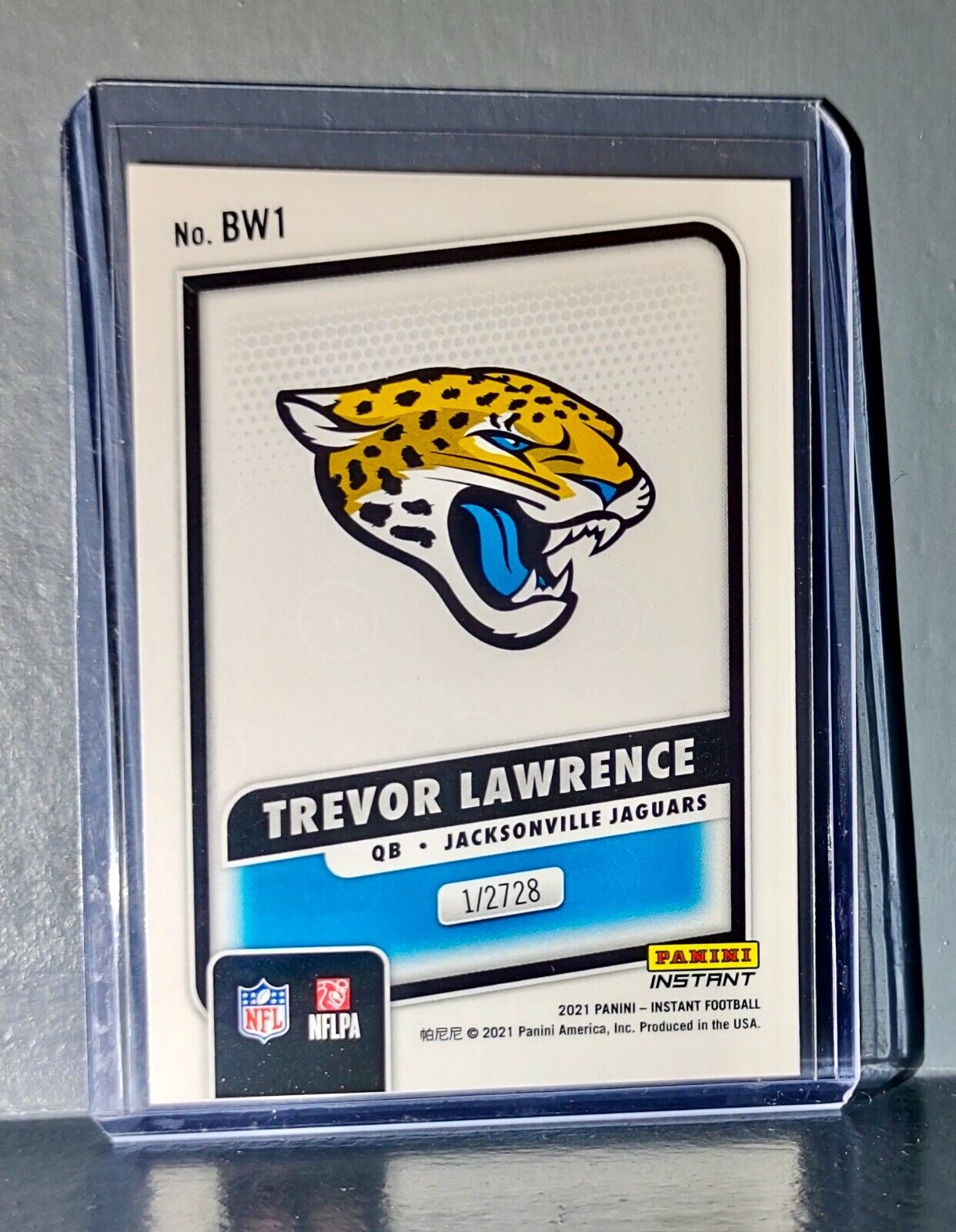 Trevor Lawrence 2021 Panini NFL Black and White Rookies #1 Card 1/2728