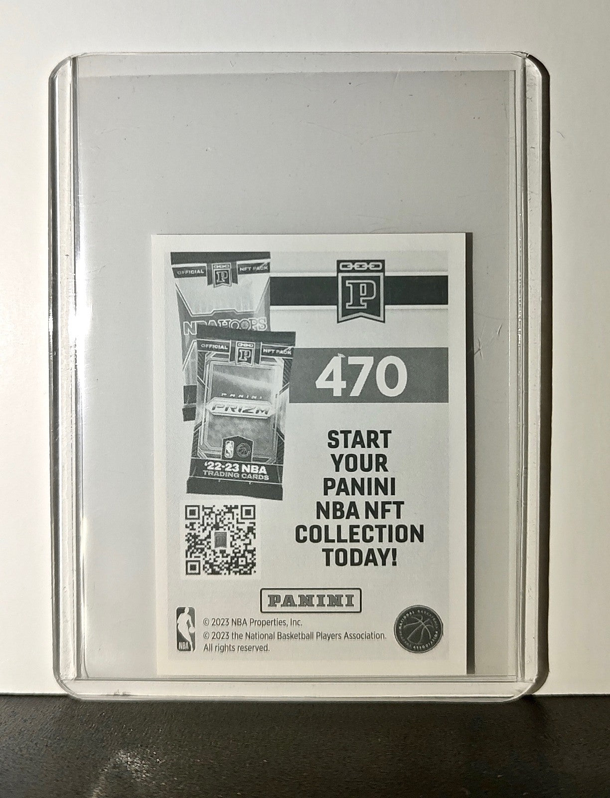 Tre Jones 2023-24 Panini NBA #470 Sticker San Antonio Spurs