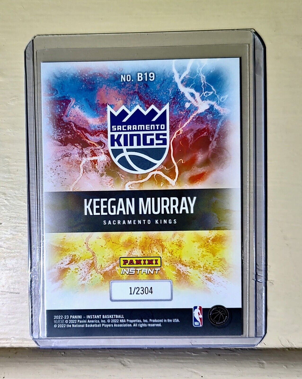 Keegan Murray 2022-23 Panini NBA Breakaway #19 Rookie Basketball Card 1/2304