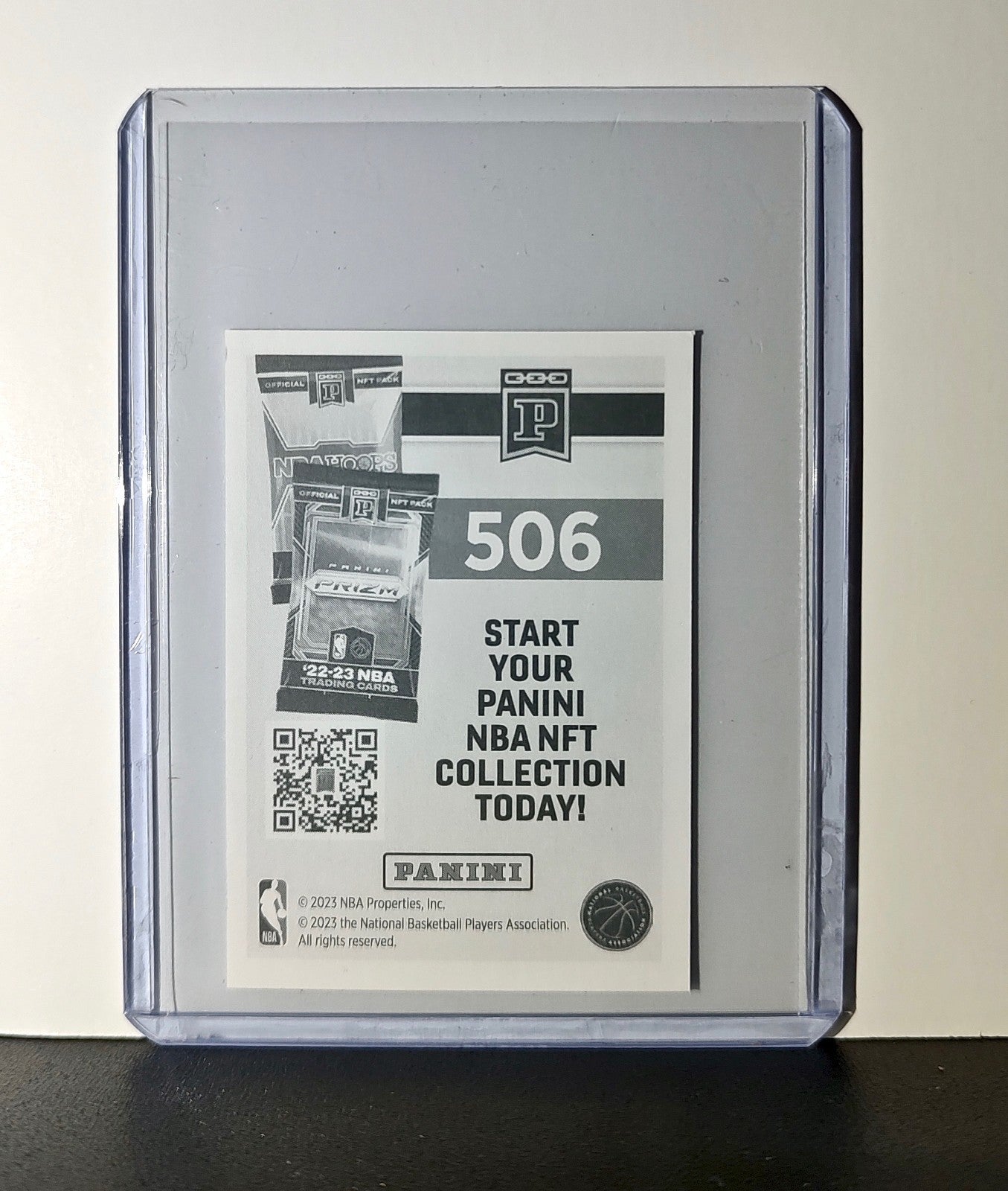 Arvydas Sabonis 2023-24 Panini NBA #506 NBA Legends Sticker Trail Blazers