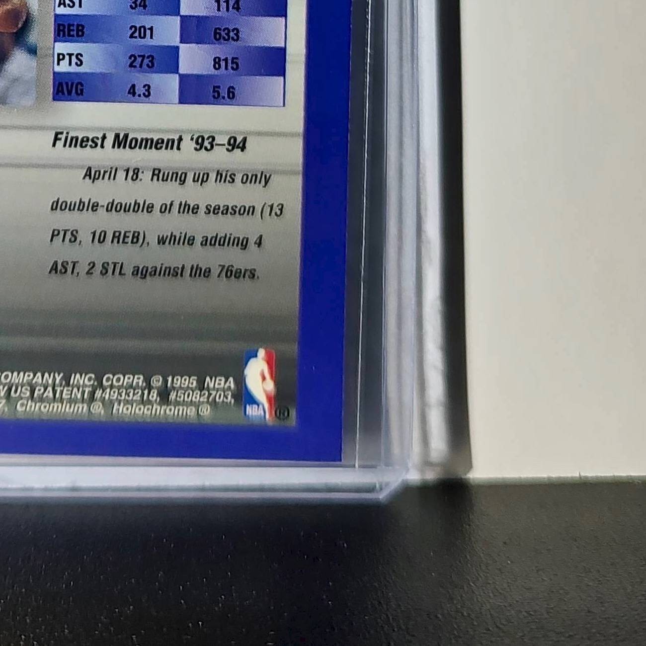 Adam Keefe 1994-95 Topps Finest #292 Basketball Card