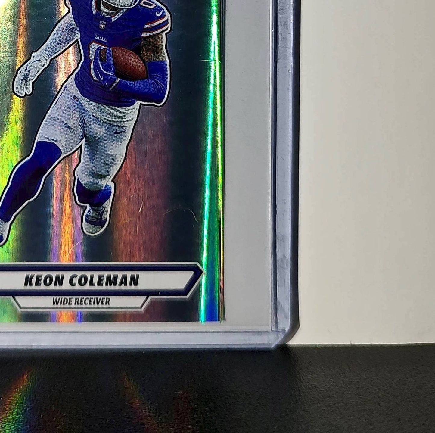 Keon Coleman 2025 Panini NFL #53 Foil Sticker Buffalo Bills