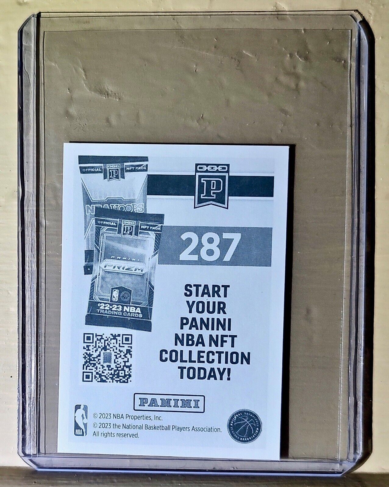 2023-24 Daniel Gafford Panini NBA Basketball #287 Sticker Washington Wizards