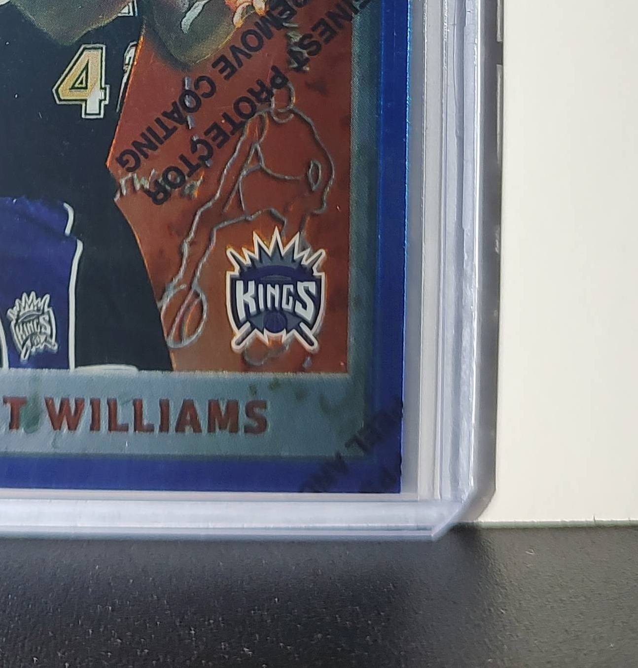 Walt Williams 1995-96 Topps Finest NBA #241 Card Sacramento Kings