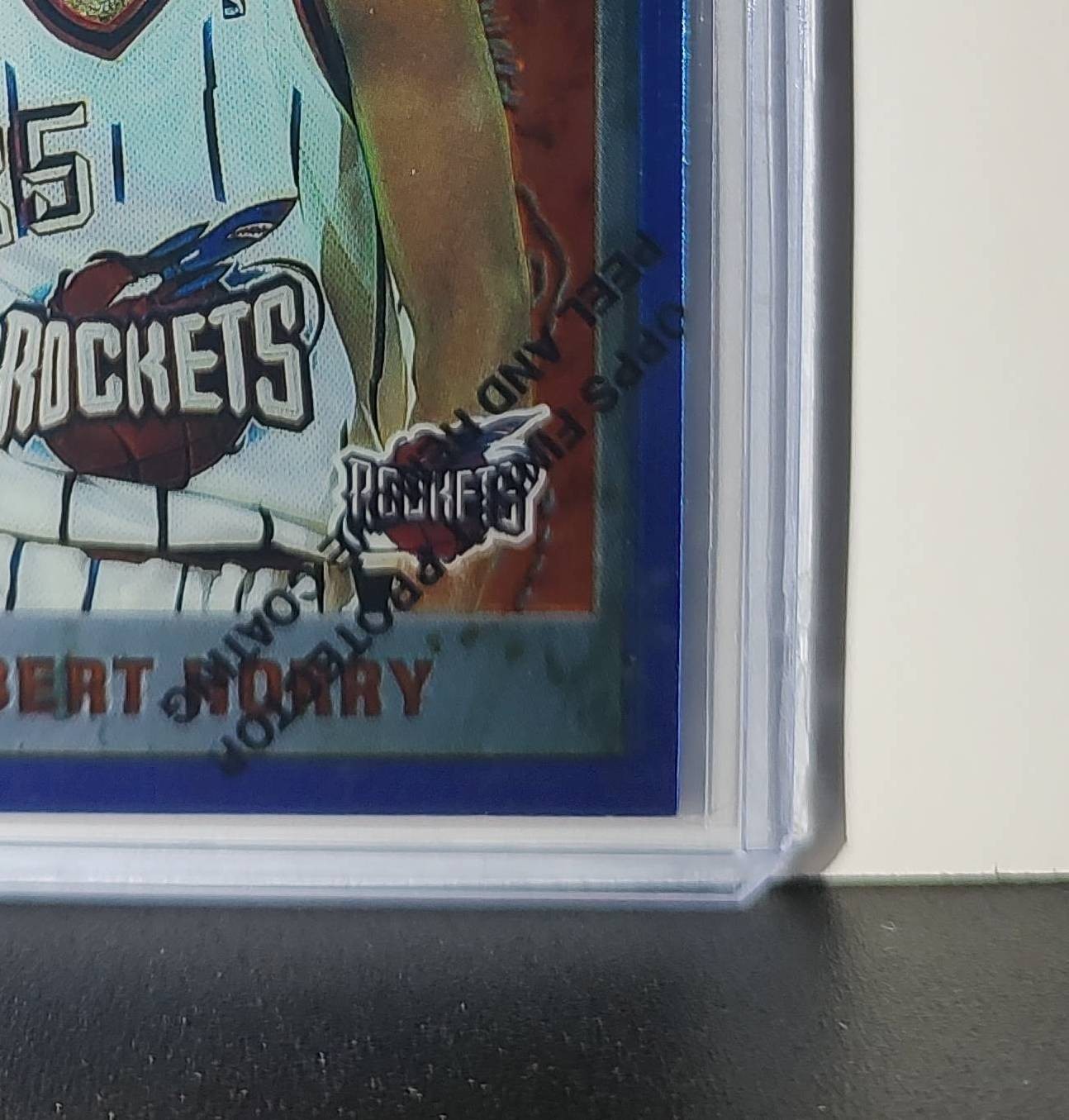 Robert Horry 1995-96 Topps Finest NBA #236 Card Houston Rockets